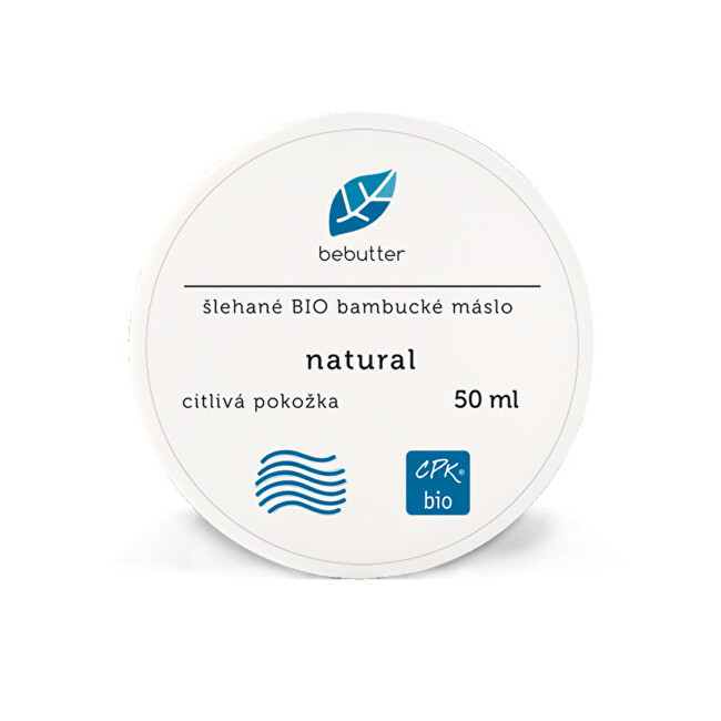 Zobrazit detail výrobku Bebutter Bebutter Šlehané Bio bambucké máslo NATURAL 50 ml CPK bio Zobrazit detail výrobku Bebutter Bebutter Šlehané Bio bambucké máslo NATURAL 50 ml CPK bio