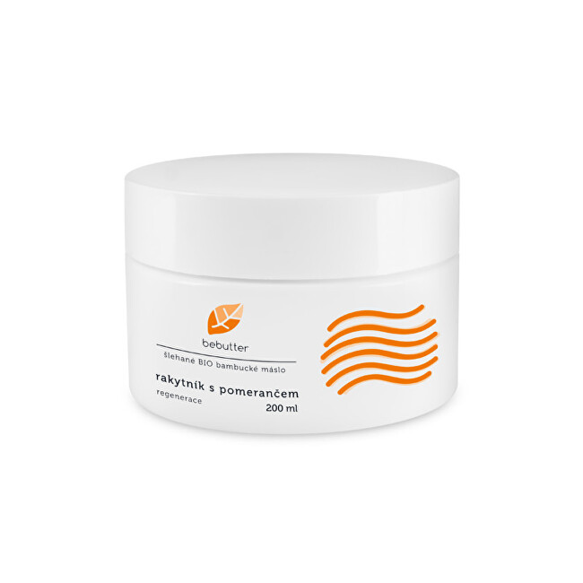 Zobrazit detail výrobku Bebutter Bebutter Šlehané Bio bambucké máslo RAKYTNÍK S POMERANČEM 200 ml CPK bio Zobrazit detail výrobku Bebutter Bebutter Šlehané Bio bambucké máslo RAKYTNÍK S POMERANČEM 200 ml CPK bio