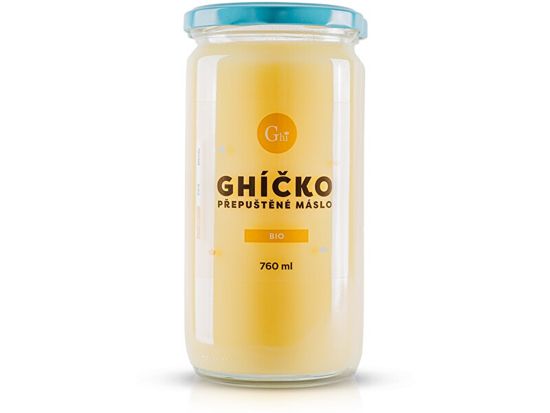 Zobrazit detail výrobku České ghíčko Bio Ghí 760 ml Zobrazit detail výrobku České ghíčko Bio Ghí 760 ml