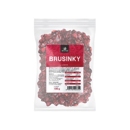Zobrazit detail výrobku Allnature Brusinky 100 g Zobrazit detail výrobku Allnature Brusinky 100 g