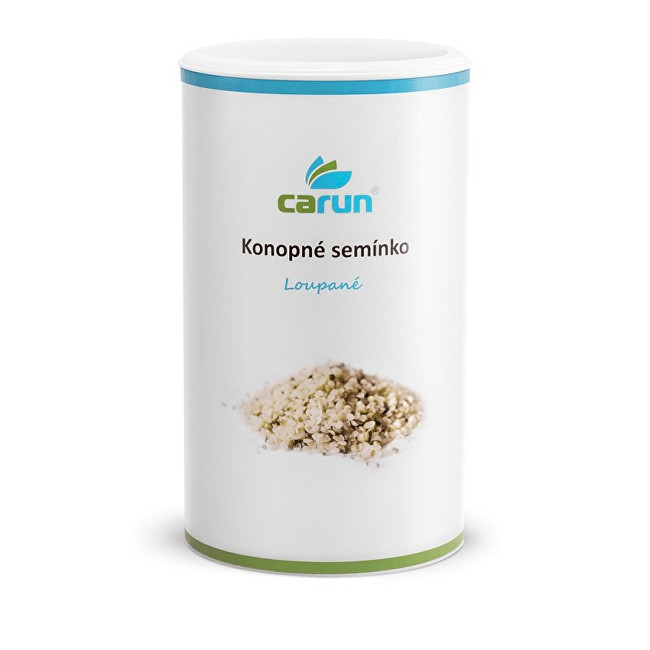 Zobrazit detail výrobku CARUN CARUN Konopné semínko loupané 500 g Zobrazit detail výrobku CARUN CARUN Konopné semínko loupané 500 g