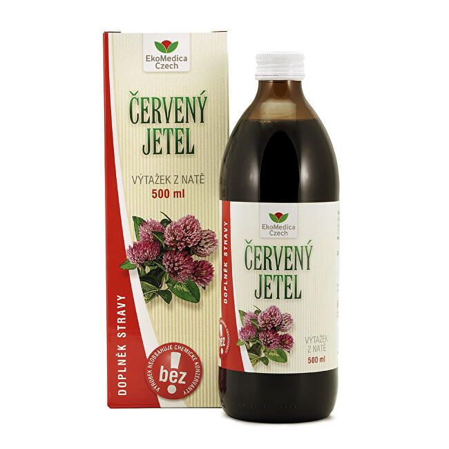 Zobrazit detail výrobku EkoMedica Czech Červený jetel 500 ml Zobrazit detail výrobku EkoMedica Czech Červený jetel 500 ml