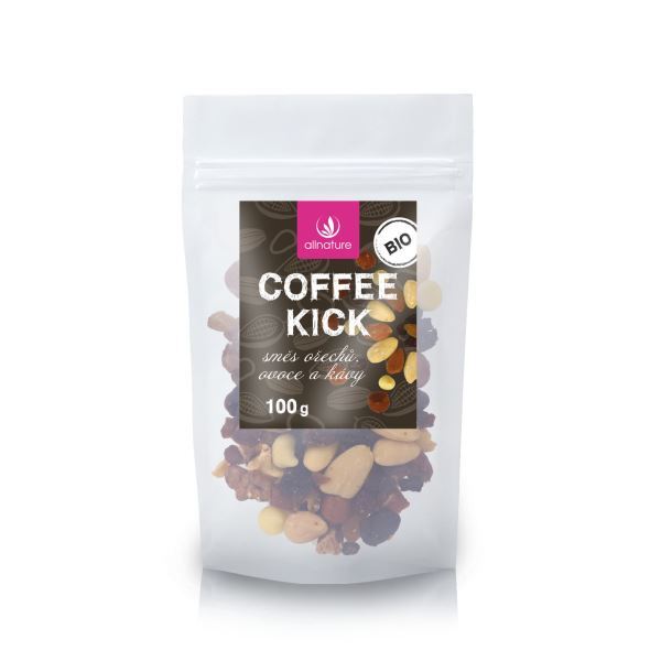 Zobrazit detail výrobku Allnature Coffee kick - směs ořechů, ovoce a kávy BIO 100 g Zobrazit detail výrobku Allnature Coffee kick - směs ořechů, ovoce a kávy BIO 100 g