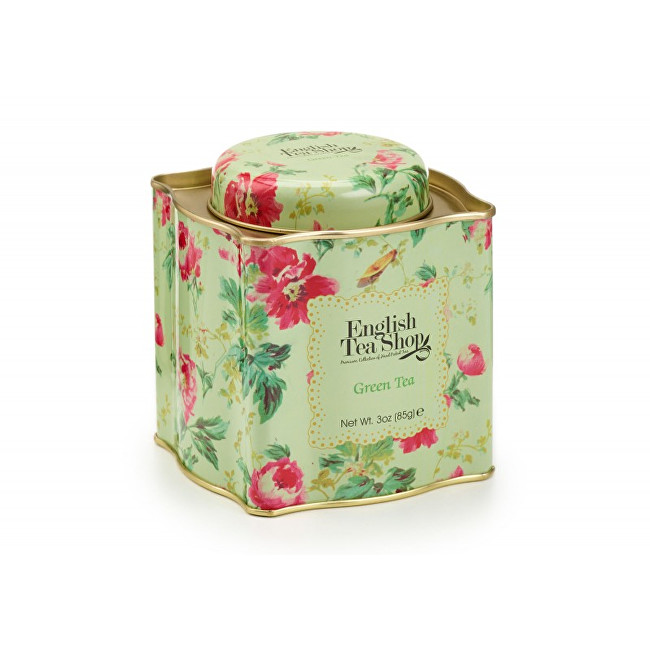 Zobrazit detail výrobku English Tea Shop Dárková plechovka sypaný čaj Zelený BIO 85 g Zobrazit detail výrobku English Tea Shop Dárková plechovka sypaný čaj Zelený BIO 85 g