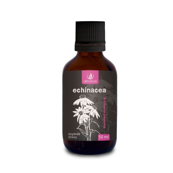 Zobrazit detail výrobku Allnature Echinacea bylinné kapky 50 ml Zobrazit detail výrobku Allnature Echinacea bylinné kapky 50 ml