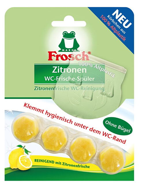 Zobrazit detail výrobku Frosch Frosch EKO WC blok Citrón 42 g Zobrazit detail výrobku Frosch Frosch EKO WC blok Citrón 42 g