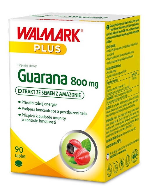 Zobrazit detail výrobku Walmark Guarana 800 mg 90 tbl. Zobrazit detail výrobku Walmark Guarana 800 mg 90 tbl.