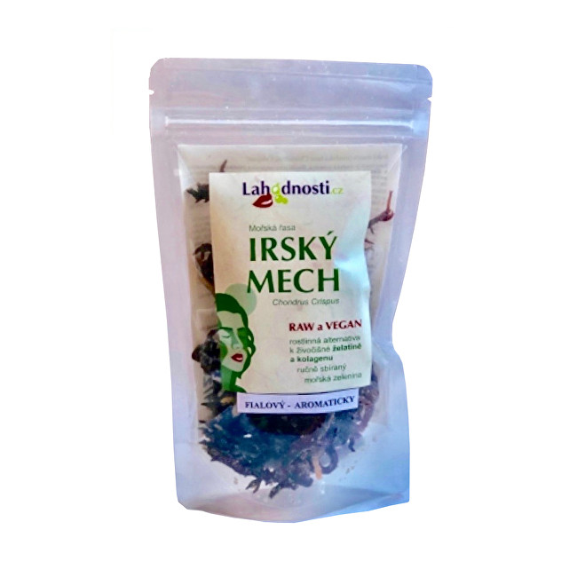Zobrazit detail výrobku Lahodnosti Irský mech čerstvý fialový RAW 500 g Zobrazit detail výrobku Lahodnosti Irský mech čerstvý fialový RAW 500 g