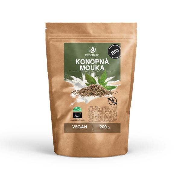 Zobrazit detail výrobku Allnature Konopná mouka BIO 200 g Zobrazit detail výrobku Allnature Konopná mouka BIO 200 g