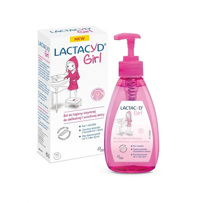 Zobrazit detail výrobku Omega Pharma Lactacyd Girl ultra jemný mycí gel 200 ml Zobrazit detail výrobku Omega Pharma Lactacyd Girl ultra jemný mycí gel 200 ml