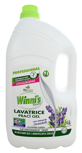 Zobrazit detail výrobku Winni´s Lavatrice Lavanda hypoalergenní prací gel s levandulí 5 l Zobrazit detail výrobku Winni´s Lavatrice Lavanda hypoalergenní prací gel s levandulí 5 l