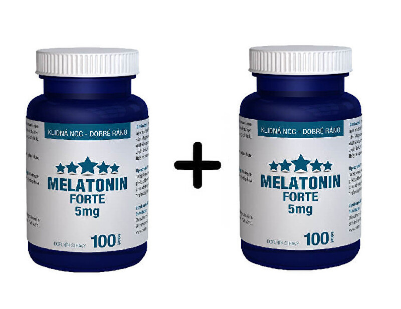 Zobrazit detail výrobku Clinical Nutricosmetics Melatonin Forte 100 tablet Zobrazit detail výrobku Clinical Nutricosmetics Melatonin Forte 100 tablet