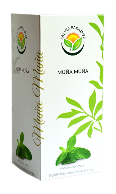 Zobrazit detail výrobku Salvia Paradise Muňa muňa n. s. 20 x 1.5 g Zobrazit detail výrobku Salvia Paradise Muňa muňa n. s. 20 x 1.5 g