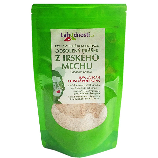 Zobrazit detail výrobku Lahodnosti Odsolený prášek z Irského mechu 120 g Zobrazit detail výrobku Lahodnosti Odsolený prášek z Irského mechu 120 g