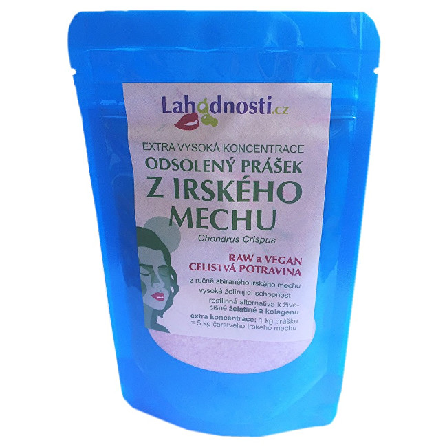 Zobrazit detail výrobku Lahodnosti Odsolený prášek z Irského mechu 70 g Zobrazit detail výrobku Lahodnosti Odsolený prášek z Irského mechu 70 g