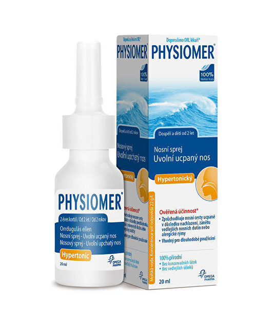 Zobrazit detail výrobku Omega Pharma Physiomer Hypertonic 20 ml Zobrazit detail výrobku Omega Pharma Physiomer Hypertonic 20 ml