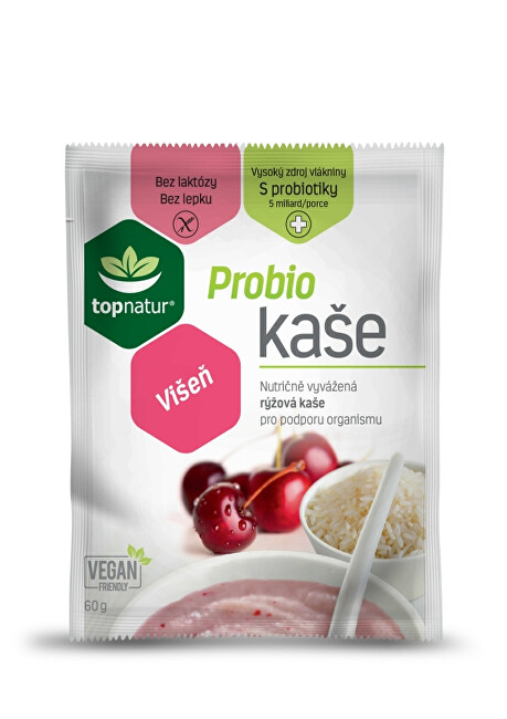 Zobrazit detail výrobku Topnatur Probio kaše višeň 25 x 60 g Zobrazit detail výrobku Topnatur Probio kaše višeň 25 x 60 g