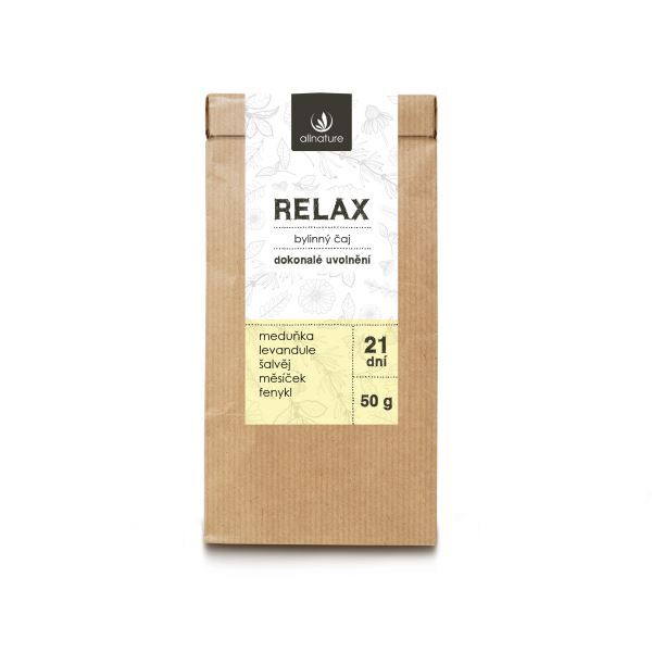 Zobrazit detail výrobku Allnature Relax Bylinný čaj 50 g Zobrazit detail výrobku Allnature Relax Bylinný čaj 50 g