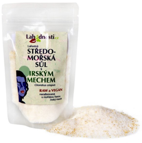 Zobrazit detail výrobku Lahodnosti Středomořská sůl s Irským mechem 200 g Zobrazit detail výrobku Lahodnosti Středomořská sůl s Irským mechem 200 g