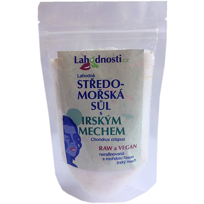 Zobrazit detail výrobku Lahodnosti Středomořská sůl s Irským mechem 200 g Zobrazit detail výrobku Lahodnosti Středomořská sůl s Irským mechem 200 g