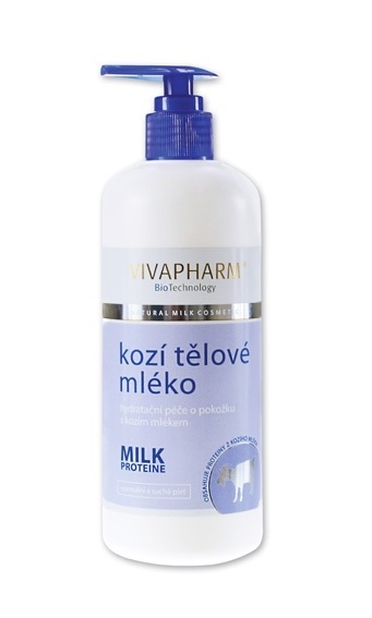 Zobrazit detail výrobku Vivapharm Tělové mléko s kozím mlékem 400 ml Zobrazit detail výrobku Vivapharm Tělové mléko s kozím mlékem 400 ml