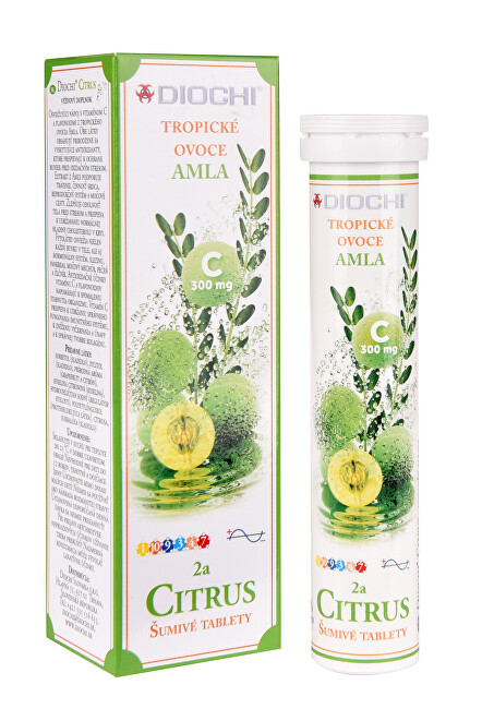 Zobrazit detail výrobku Diochi Vitamín Citrus šumivé tablety 20 tablet Zobrazit detail výrobku Diochi Vitamín Citrus šumivé tablety 20 tablet