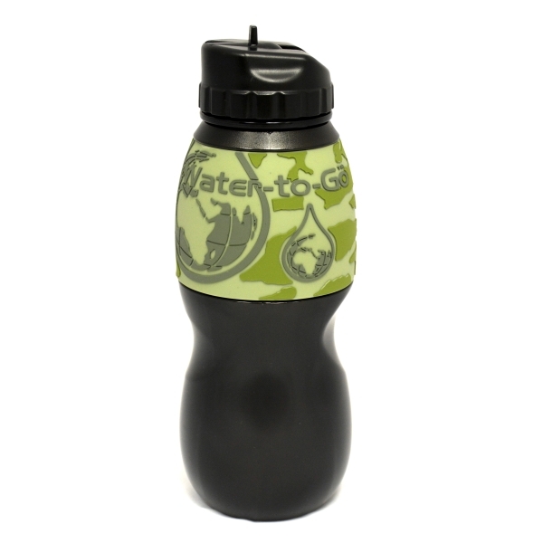 Zobrazit detail výrobku Water-to-GO Water-to-GO lahev 0,75 l černá s džungle lemem Zobrazit detail výrobku Water-to-GO Water-to-GO lahev 0,75 l černá s džungle lemem
