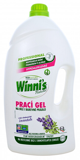 Winni´s Hypoalergénne prací gél s levanduľou 5 l