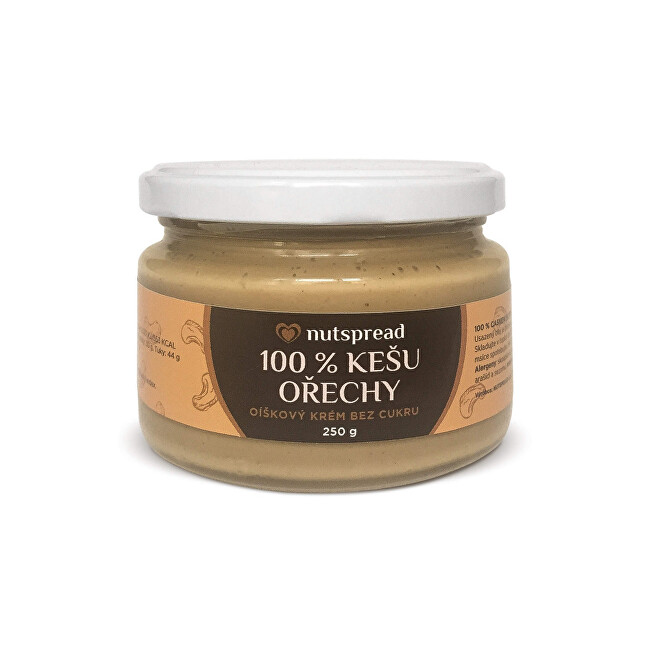 Zobrazit detail výrobku Nutspread 100% Kešu krém 1 kg Zobrazit detail výrobku Nutspread 100% Kešu krém 1 kg