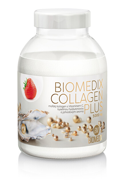 Zobrazit detail výrobku Biomedix Biomedix Collagen Plus 400 g - jahoda Zobrazit detail výrobku Biomedix Biomedix Collagen Plus 400 g - jahoda