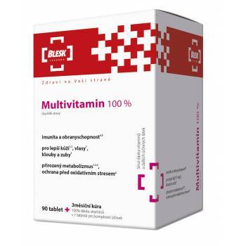 Zobrazit detail výrobku Simply You Pharmaceuticals BLESK Multivitamin 100 % 90 tablet Zobrazit detail výrobku Simply You Pharmaceuticals BLESK Multivitamin 100 % 90 tablet