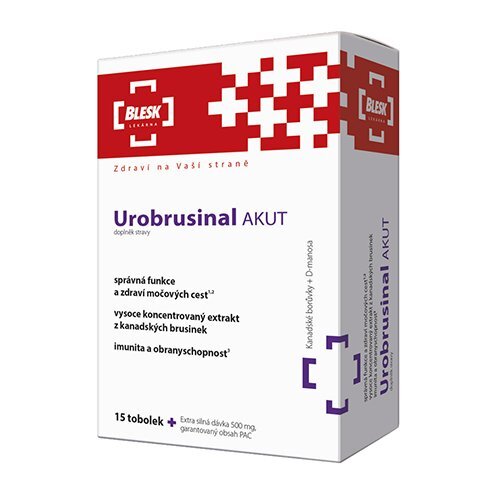 Zobrazit detail výrobku Blesk Urobrusinal Akut 15 tobolek Zobrazit detail výrobku Blesk Urobrusinal Akut 15 tobolek