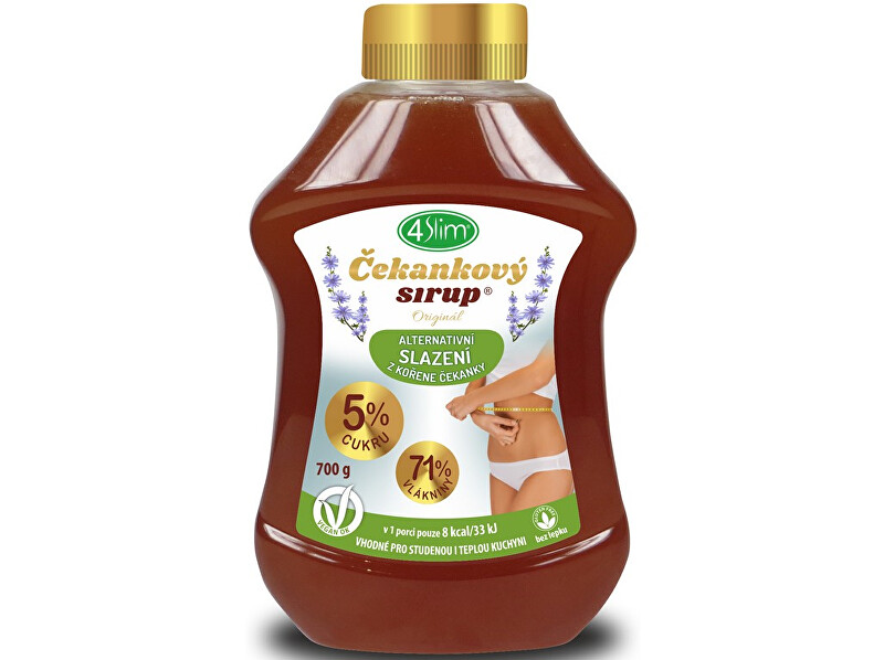 Zobrazit detail výrobku 4Slim Čekankový sirup Originál 700g Zobrazit detail výrobku 4Slim Čekankový sirup Originál 700g
