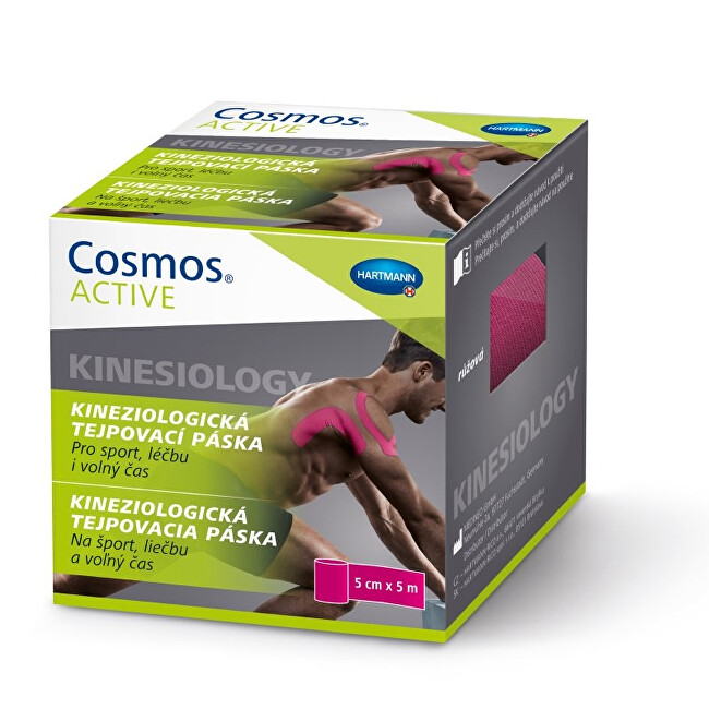 Zobrazit detail výrobku Cosmos Cosmos Active - Kinezio tejp. páska růžová 5 cm x5 m Zobrazit detail výrobku Cosmos Cosmos Active - Kinezio tejp. páska růžová 5 cm x5 m