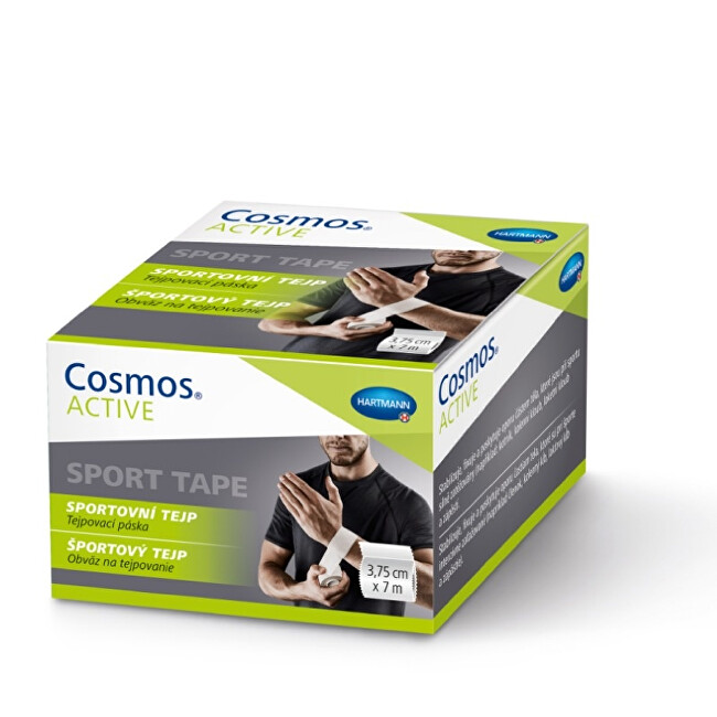 Zobrazit detail výrobku Cosmos Cosmos Active - Sportovní tejp bílý 3,75 cm x7 m Zobrazit detail výrobku Cosmos Cosmos Active - Sportovní tejp bílý 3,75 cm x7 m