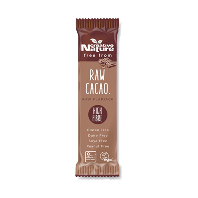 Zobrazit detail výrobku Creative Nature Creative Nature Raw Flapjack s kakaem 38 g Zobrazit detail výrobku Creative Nature Creative Nature Raw Flapjack s kakaem 38 g