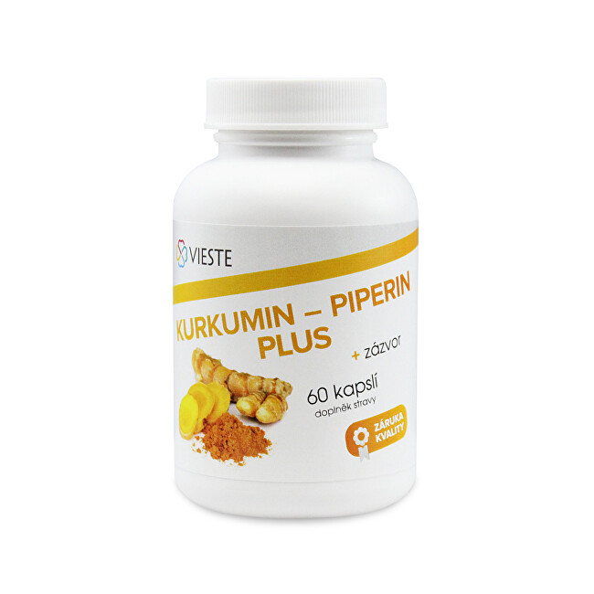 Zobrazit detail výrobku Vieste Kurkumin - piperin plus 60 tablet Zobrazit detail výrobku Vieste Kurkumin - piperin plus 60 tablet