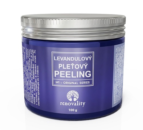 Zobrazit detail výrobku Renovality Levandulový pleťový peeling 100 g Zobrazit detail výrobku Renovality Levandulový pleťový peeling 100 g