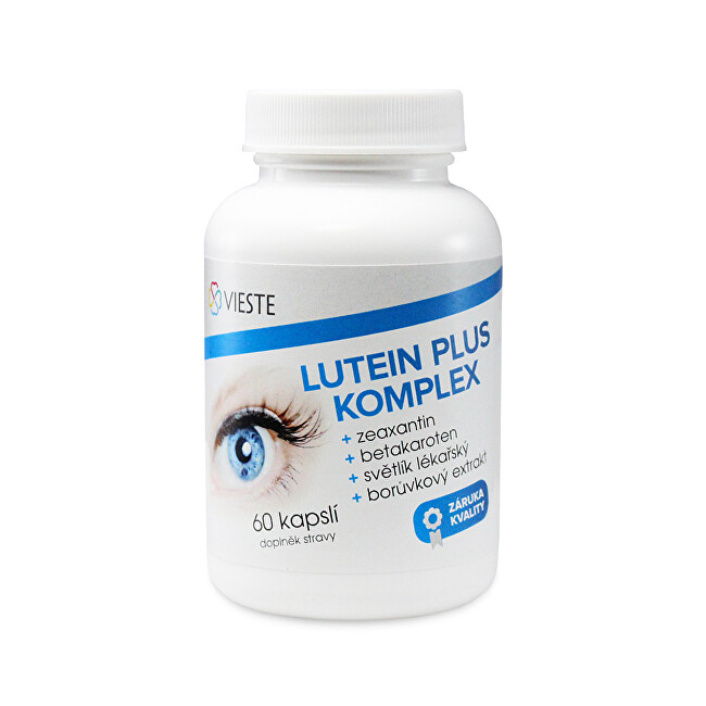 Zobrazit detail výrobku Vieste Lutein plus komplex 60 tablet Zobrazit detail výrobku Vieste Lutein plus komplex 60 tablet