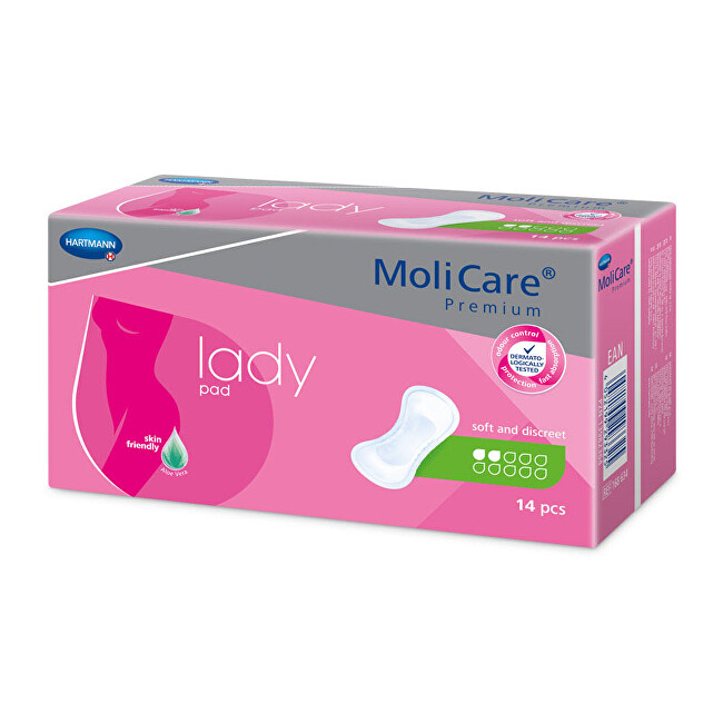 Zobrazit detail výrobku MoliCare MoliCare® Lady 2 kapky savost 300 ml 14 ks Zobrazit detail výrobku MoliCare MoliCare® Lady 2 kapky savost 300 ml 14 ks