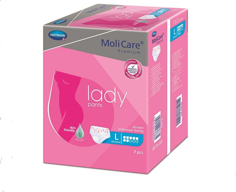 Zobrazit detail výrobku MoliCare MoliCare® Lady Pants 7 kapek vel. L 7 ks Zobrazit detail výrobku MoliCare MoliCare® Lady Pants 7 kapek vel. L 7 ks