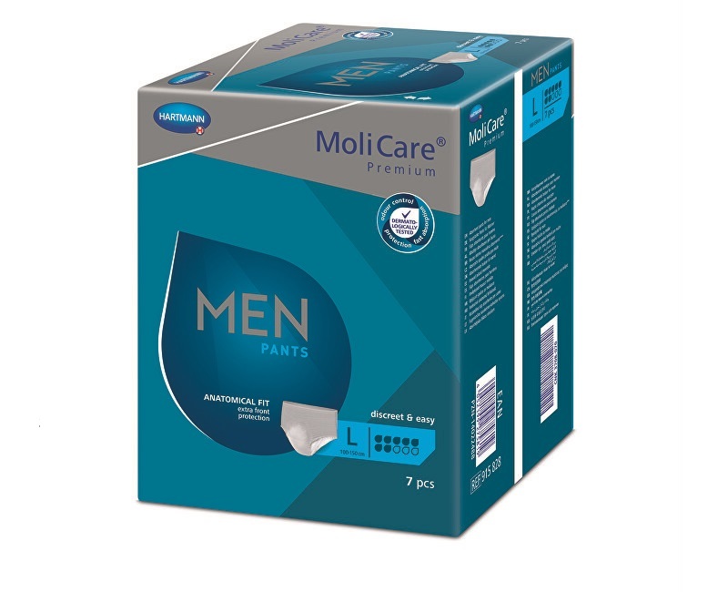 Zobrazit detail výrobku MoliCare MoliCare® Men Pants 7 kapek vel. L 7 ks Zobrazit detail výrobku MoliCare MoliCare® Men Pants 7 kapek vel. L 7 ks