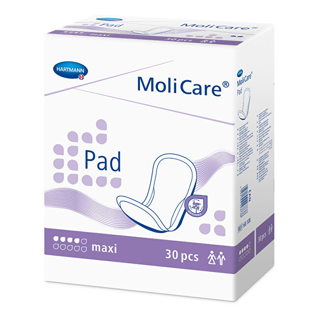 Zobrazit detail výrobku MoliCare MoliCare® Pad 4 kapky savost 865 ml 30 ks Zobrazit detail výrobku MoliCare MoliCare® Pad 4 kapky savost 865 ml 30 ks