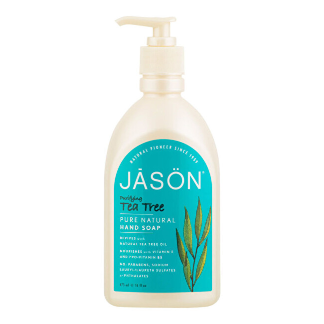 Zobrazit detail výrobku JASON Mýdlo tekuté tea tree 473 ml Zobrazit detail výrobku JASON Mýdlo tekuté tea tree 473 ml