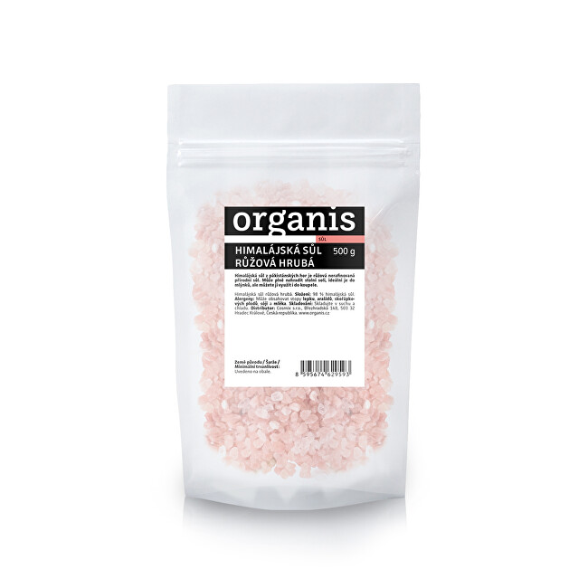 Zobrazit detail výrobku Organis Organis Himalájská sůl růžová hrubá 500 g Zobrazit detail výrobku Organis Organis Himalájská sůl růžová hrubá 500 g