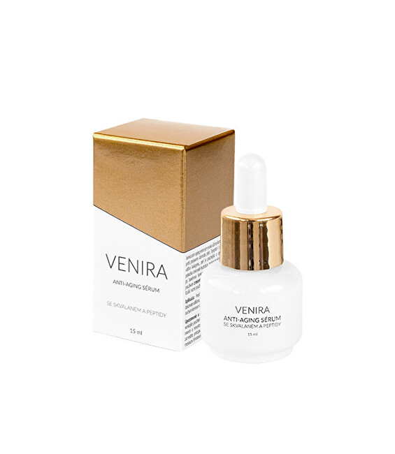 Zobrazit detail výrobku Venira VENIRA anti-aging sérum se skvalanem a peptidy 15 ml Zobrazit detail výrobku Venira VENIRA anti-aging sérum se skvalanem a peptidy 15 ml