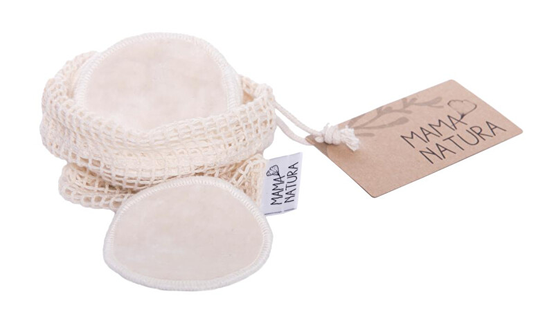 Zobrazit detail výrobku Mama Natura Pratelné odličovací tamponky malé 6 ks Zobrazit detail výrobku Mama Natura Pratelné odličovací tamponky malé 6 ks