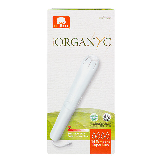 Zobrazit detail výrobku Organyc Tampony s aplikátorem SUPER PLUS 14 ks Zobrazit detail výrobku Organyc Tampony s aplikátorem SUPER PLUS 14 ks