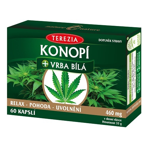 Zobrazit detail výrobku Terezia Company TEREZIA Konopí + vrba bílá 60 kapslí Zobrazit detail výrobku Terezia Company TEREZIA Konopí + vrba bílá 60 kapslí