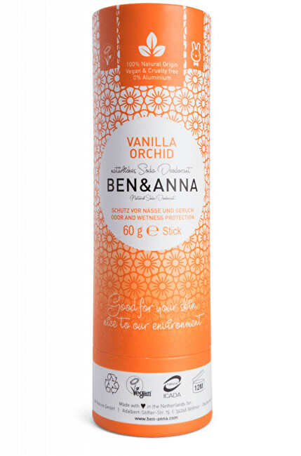 Zobrazit detail výrobku BEN & ANNA Tuhý deodorant BIO 60 g - Vanilková orchidej Zobrazit detail výrobku BEN & ANNA Tuhý deodorant BIO 60 g - Vanilková orchidej